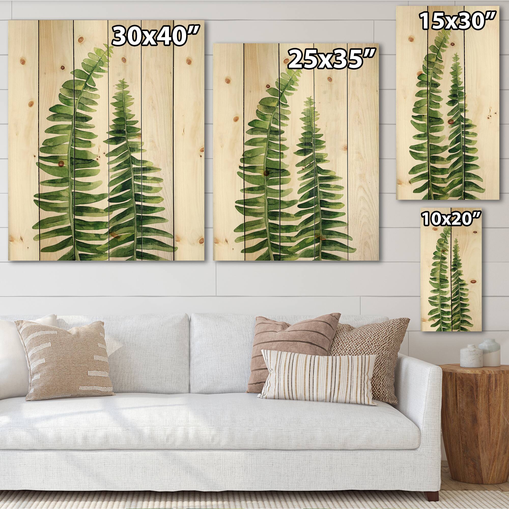 Designart - Fern Leaves Detail IV